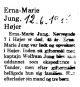 Mindeord over Erna Marie Rasmussen Mindeord over Erna Marie Rasmussen